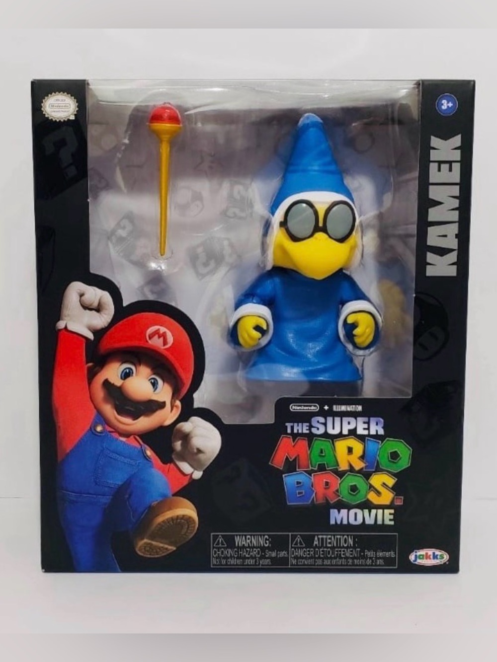 🆕 Nintendo The Super Mario Bros. Movie 5" Action Figure Kamek With Accessory
